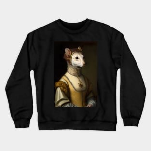 Lady Ermine Classic Portrait Crewneck Sweatshirt